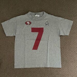 49ers Kids Shirt (On tag: Size L-7)